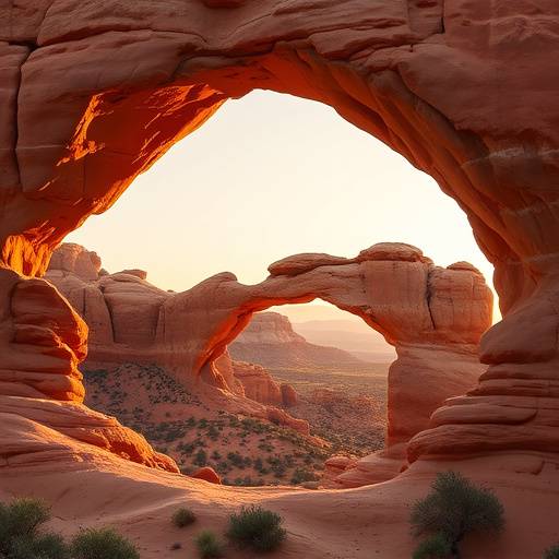 Arches National Park, Utah, featuring distinctive sandstone arches